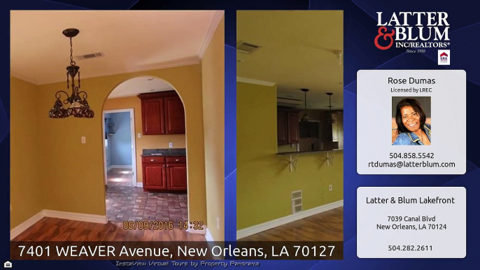 7401 WEAVER Avenue, New Orleans, LA 70127