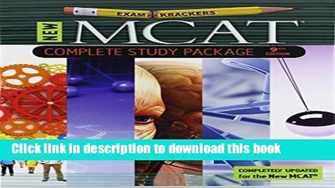 [Popular] Books 9th Edition Examkrackers MCAT Complete Study Package (EXAMKRACKERS MCAT MANUALS)