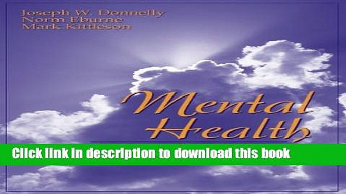 Ebook Mental Health: Dimensions of Self-Esteem and Emotional Well-Being Free Online