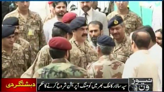 Army chief orders intelligence agencies to conduct country-wide combing operations