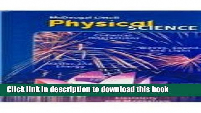 [PDF] McDougal Littell Science: Student Edition Grade 8 Physical Science 2006 E-Book Online