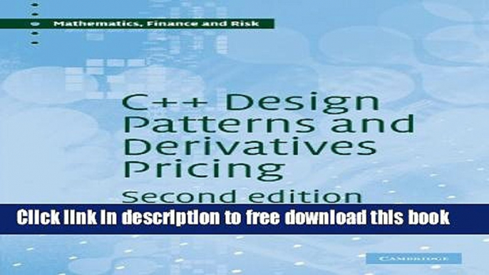 [Full] C++ Design Patterns and Derivatives Pricing Free New