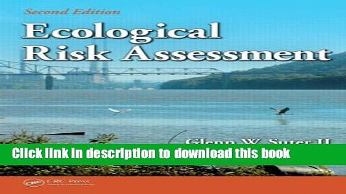 Books Ecological Risk Assessment, Second Edition Free Download