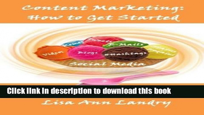 [Read PDF] Content Marketing: How to Get Started Download Free