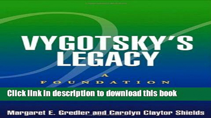 Books Vygotsky s Legacy: A Foundation for Research and Practice Popular Book