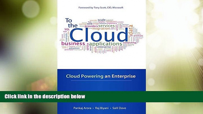 READ FREE FULL  To the Cloud: Cloud Powering an Enterprise  READ Ebook Full Ebook Free