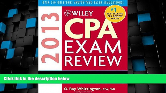 Big Deals  Wiley CPA Exam Review 2013, Auditing and Attestation  Free Full Read Most Wanted