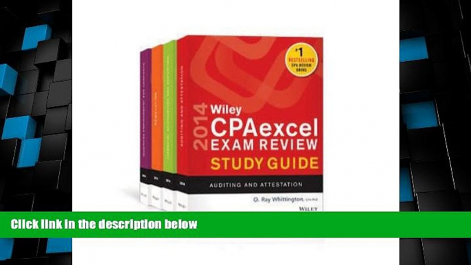 Big Deals  Wiley CPA excel Exam Review 2014 Study Guide, Set  Best Seller Books Best Seller