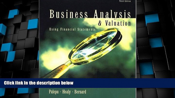 READ FREE FULL  Business Analysis and Valuation: Using Financial Statements, Text Only  Download