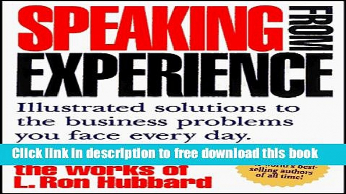 [Download] Speaking From Experience : Illustrated Solutions to the Business Problems You Face