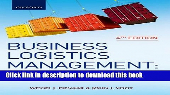 [Popular] Business Logistics Management Hardcover OnlineCollection