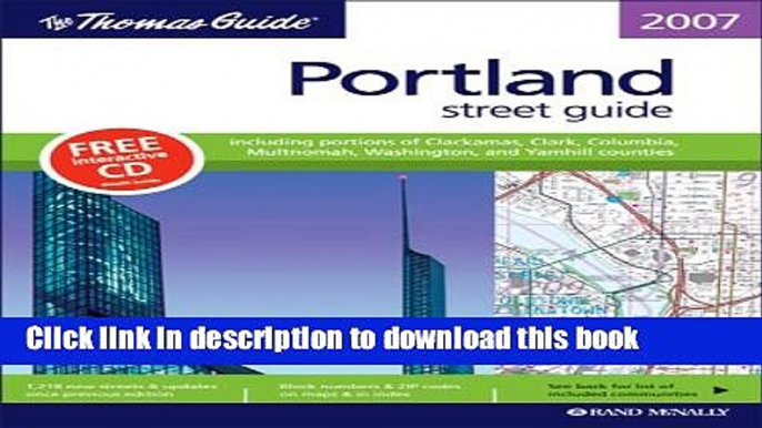 [Download] The Thomas Guide Portland, Oregon: Oregon: Street Guide (Thomas Guide Portland Oregon