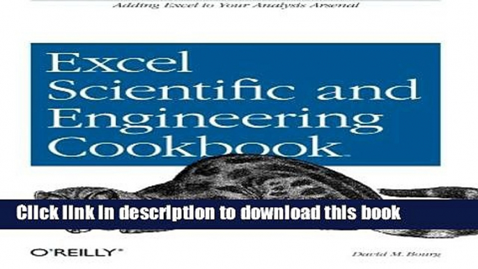 Download Excel Scientific and Engineering Cookbook (Cookbooks (O Reilly)) Book Online