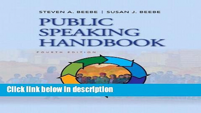 Ebook Public Speaking Handbook Plus NEW MyCommunicationLab with eText (4th Edition) Full Online