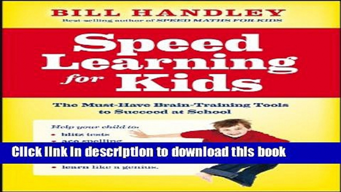 Download Speed Learning for Kids E-Book Online