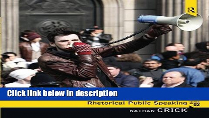 Ebook Rhetorical Public Speaking Full Online