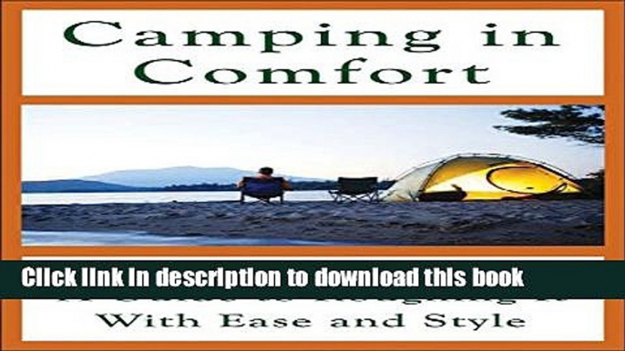 [Popular] Camping in Comfort Kindle Free