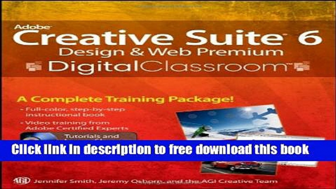 [Download] Adobe Creative Suite 6 Design and Web Premium Digital Classroom Kindle Collection