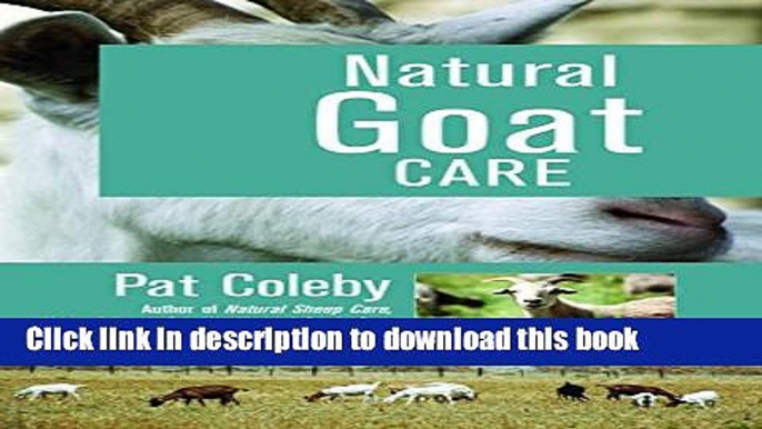 [Popular] Natural Goat Care Hardcover OnlineCollection