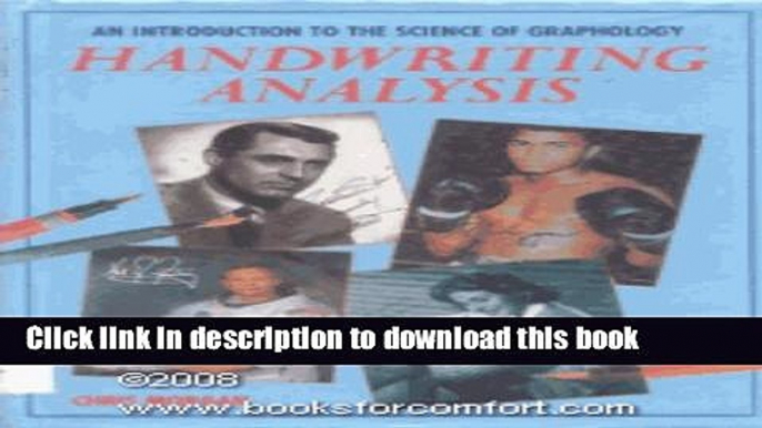 [Download] Handwriting Analysis: An Introduction to the Science of Graphology Kindle Collection