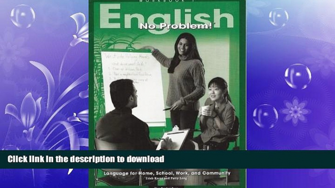 READ PDF English-No Problem! Workbook 1 READ EBOOK