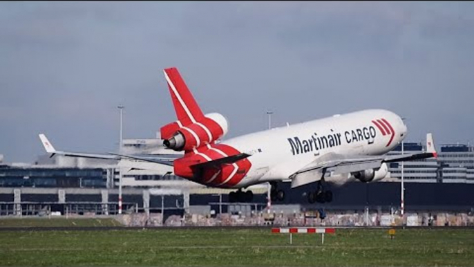 Planes landing at Schiphol Airport! | MD-11 | A380 | A340 | B787 | B767 | A330