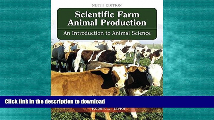 FAVORIT BOOK Scientific Farm Animal Production (9th Edition) FREE BOOK ONLINE