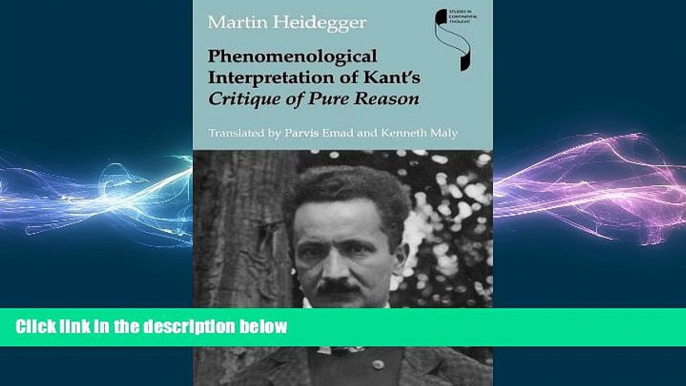 behold  Phenomenological Interpretation of Kant s Critique of Pure Reason (Studies in Continental