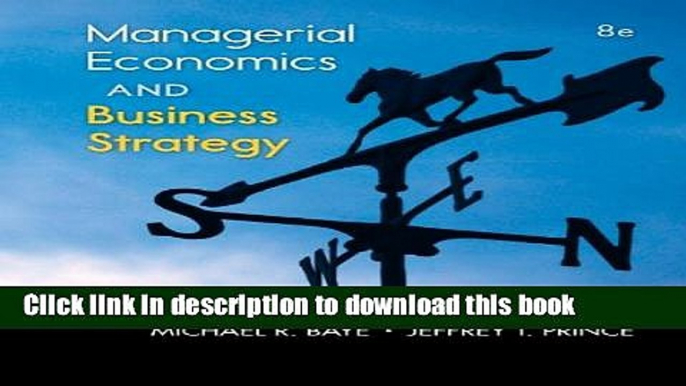 [Popular] Managerial Economics   Business Strategy Paperback Online