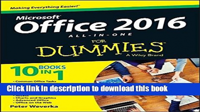 [Download] Office 2016 All-In-One For Dummies (Office All-in-One for Dummies) Paperback Online