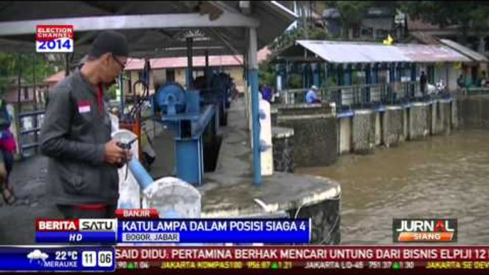 Pintu Air Katulampa Dibuka, Jakarta Terancam Banjir Kiriman