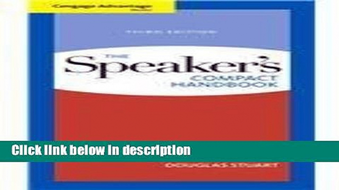 Books The Speaker s Compact Handbook Full Online