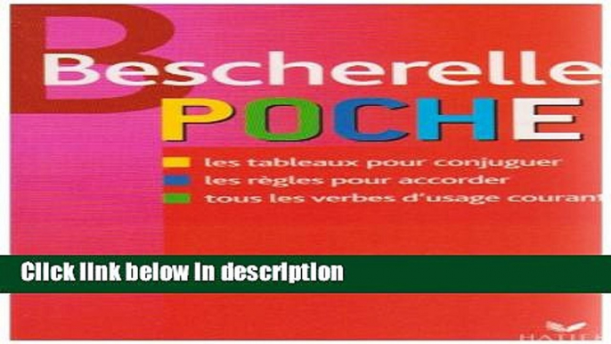 Ebook Bescherelle Poche (French Edition) Full Online