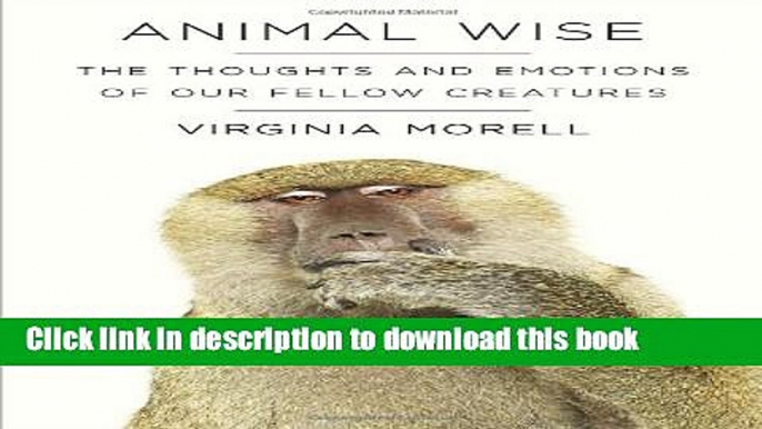 [Popular] Animal Wise: The Thoughts and Emotions of Our Fellow Creatures Kindle Collection