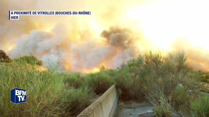 Incendies dans le sud: la sécheresse, les fortes chaleurs et le vent mis en cause