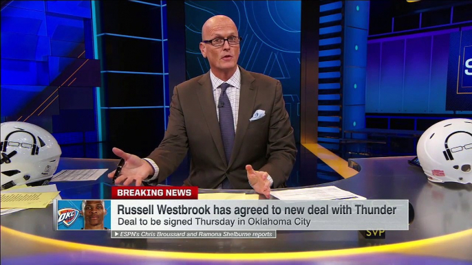 Russell Westbrook Re-Signs With Oklahoma City Thunder - 2016 NBA Free Agency