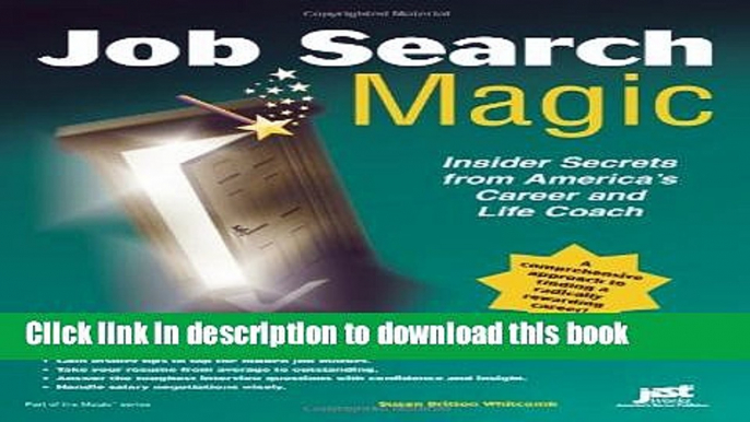 [Popular Books] Job Search Magic Free Online