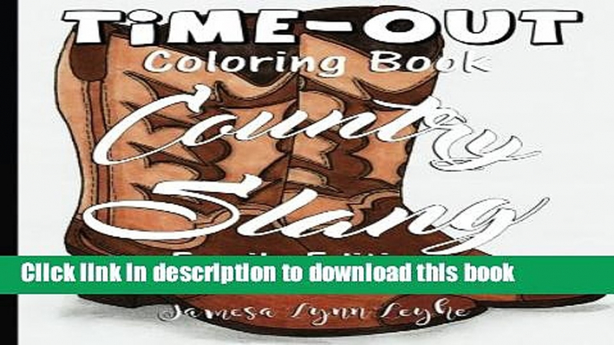 [PDF] Country Slang Time-Out Adult Coloring Book Full Online