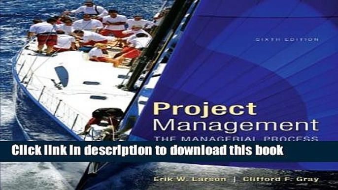 [Popular] Books Project Management: The Managerial Process with MS Project (The Mcgraw-Hill Series