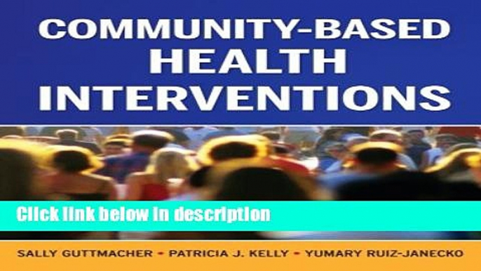 Ebook Community-Based Health Interventions Full Online