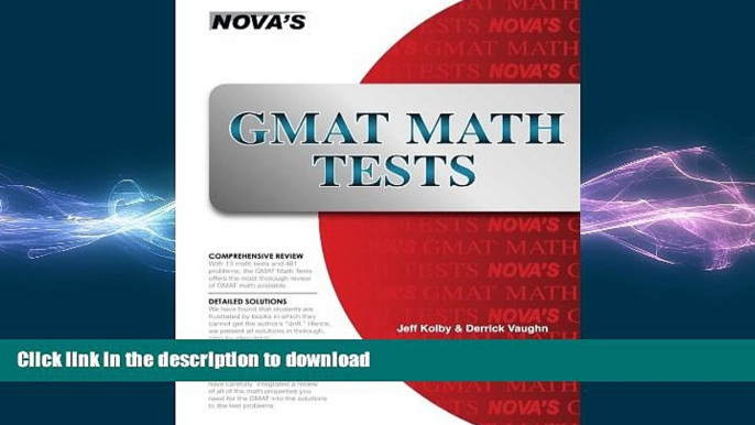 READ  GMAT Math Tests: Thirteen Full-length GMAT Math Tests!  PDF ONLINE