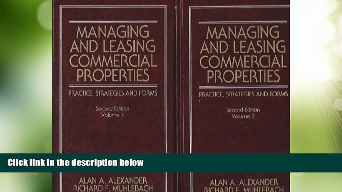 Big Deals  Managing and Leasing Commercial Properties: Practice, Strategies, and Forms (Real