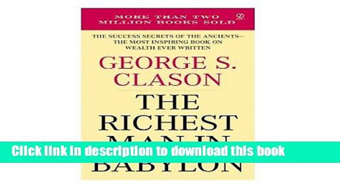 [Popular] The Richest Man in Babylon Kindle Free