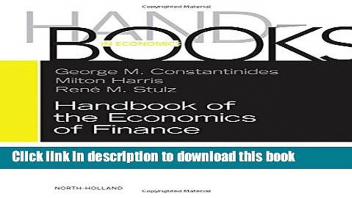 [Popular] Handbook of the Economics of Finance: Asset Pricing Paperback Free