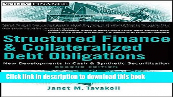 [Popular] Structured Finance and Collateralized Debt Obligations: New Developments in Cash and