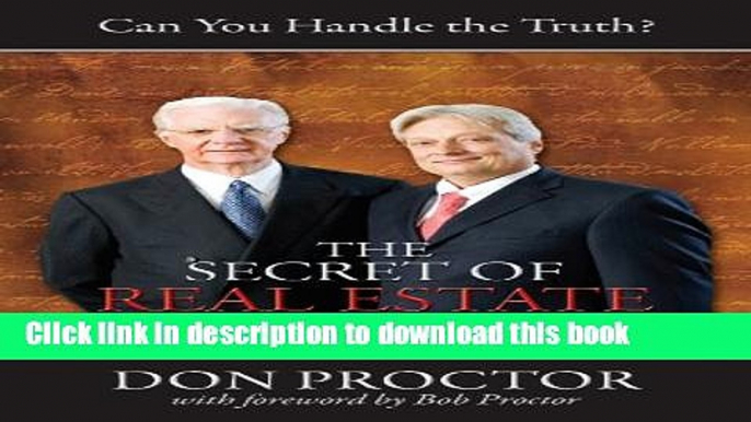 [Popular] The Secret of Real Estate Revealed Kindle Collection