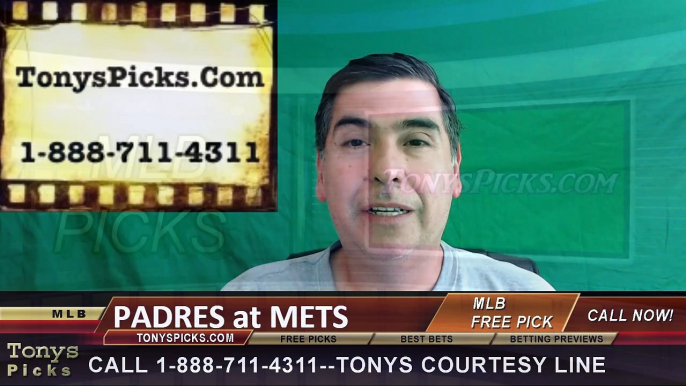 New York Mets vs. San Diego Padres Free Pick Prediction MLB Baseball Odds Series Preview