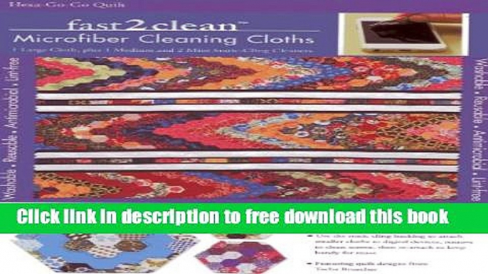 [Download] fast2cleanTM Hexa-Go-Go Quilt Microfiber Cleaning Cloths: Includes 1 Large Cloth, plus