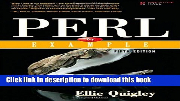 [Download] Perl by Example (5th Edition) Kindle Collection