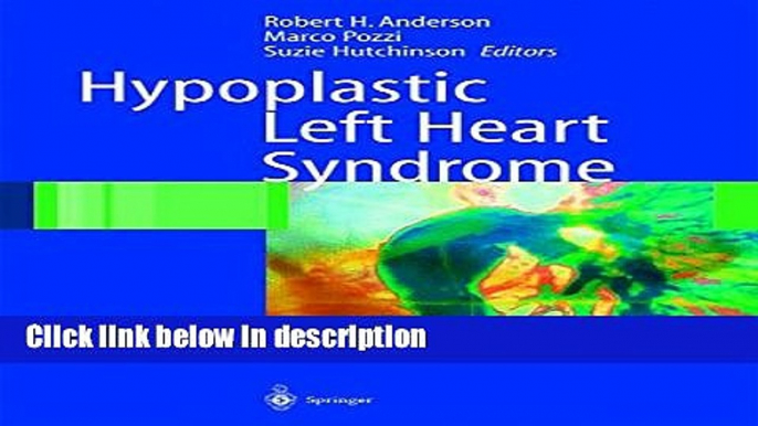 Books Hypoplastic Left Heart Syndrome Free Online